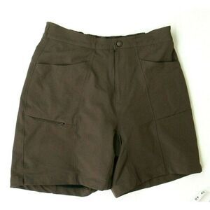 L.L. Bean Cycling Bicycling Shorts Womens Size Small Padded Brown Lined